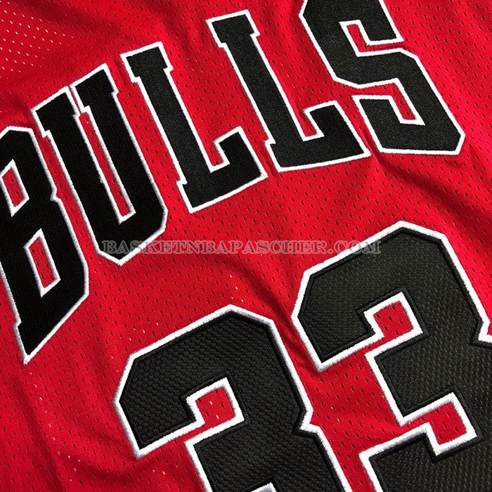 Maillot Chicago Bulls Scottie Pippen NO 33 Mitchell & Ness 1997-98 Rouge